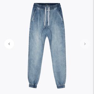 Sureshot Denim Jogger Dark Blue size 34